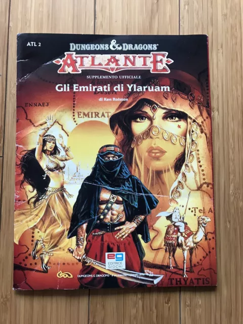 Dungeons & Dragons - Atlante Gli Emirati Di Ylaruam - Eg Editrice Giochi - Atl 2