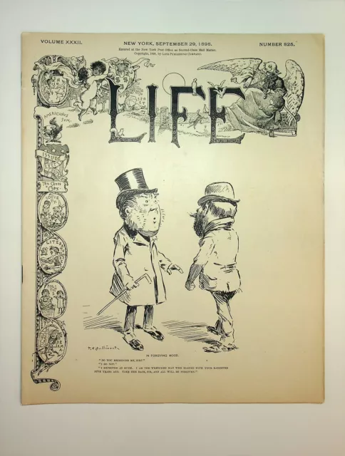 Life Magazine Sep 29 1898 VG