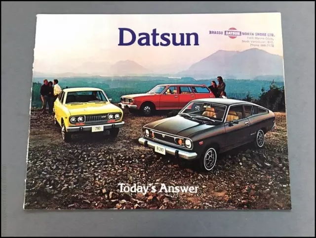 1975 Datsun Vintage Car Brochure Catalog - B210 280Z 610 710 B-210 Truck