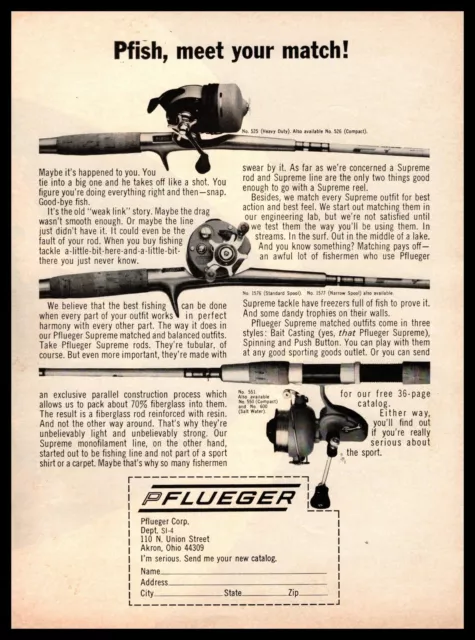 Vintage Pflueger Fishing Rods FOR SALE! - PicClick