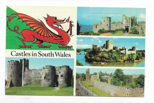 Single Postcards Topographical UK (United Kingdom) Scotland England Wales PC13-B