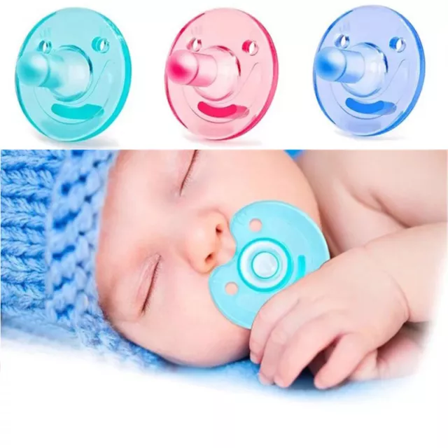 Dummy Pacifier Newborn  Design Orthodontic Silicone Soother