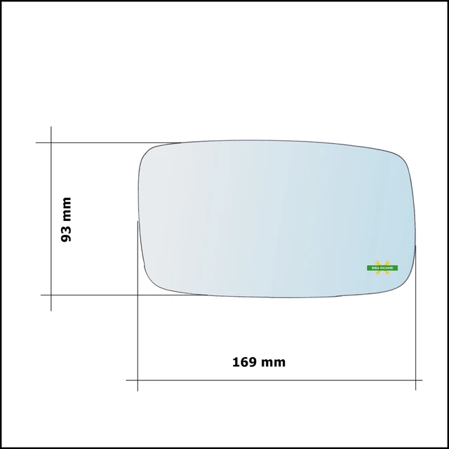 Yctze 2 Coprispecchietti Cromati Per Land Rover Freelander 2, Range Rover Sport (2004-2009)