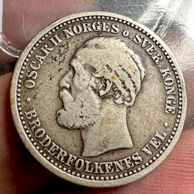 Norway 1 Krone 1895