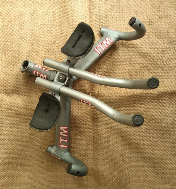 ITM DUAL AERO Handlebars TT Time Trial Tri handle bars retro