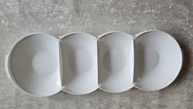 Tupperware Allegra Perle Servierschale – Lachs-weiß, Aus Langlebigem Material – Ideal Zum Servieren Von Snacks & Beilagen
