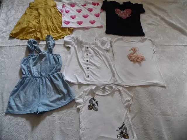 Next,Zara,Tu. Girls Clothes Bundle Fit Age 5/110Cm (7 Items)