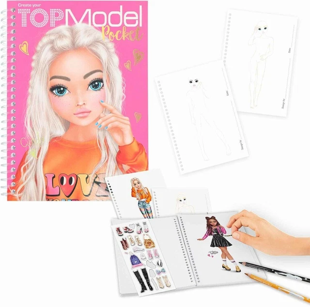 Depesche - Topmodel Pocket Malbuch Neu Ovp
