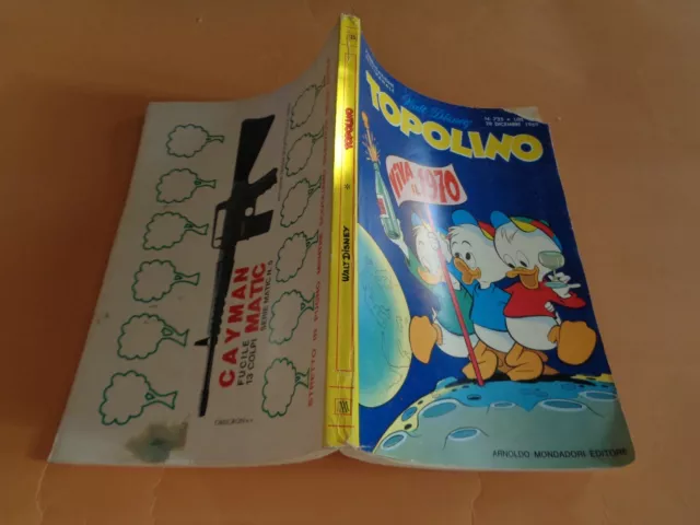 Topolino N° 735 1969 Ed.mondadori/Disney Buono Bollino
