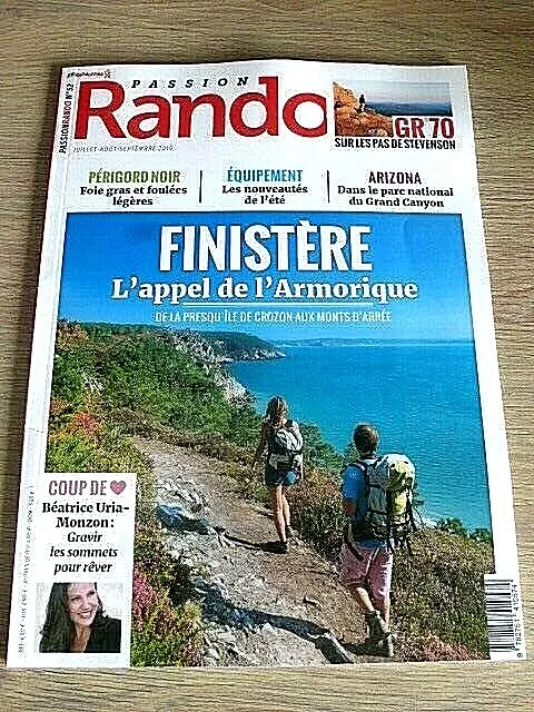 Revue  Passion Rando  N° 52  Juillet 2019  /  Finistere , L'appel De L'armorique