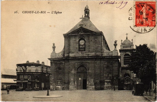 CPA AK Choisy le Roi L'Eglise FRANCE (1282510)