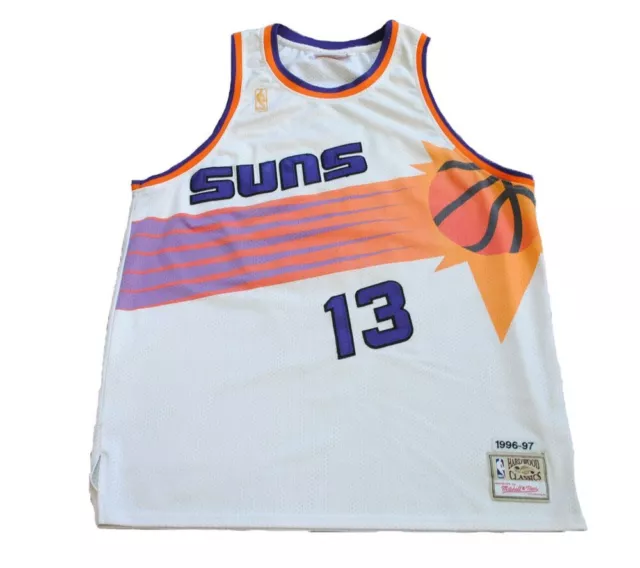 Canotta usata NBA basket jersey Mitchell & Ness Phoenix Suns 96-97  Nash  cba46