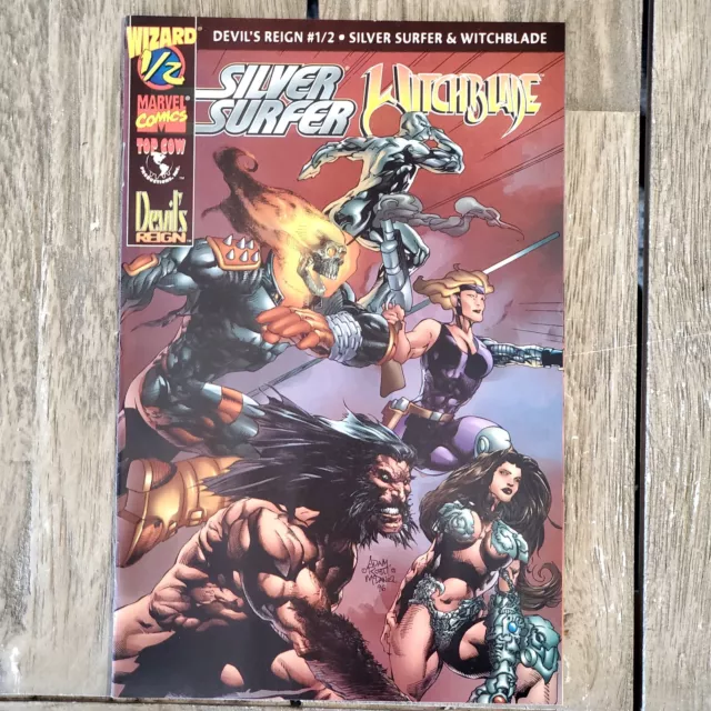 Silver Surfer Witchblade #1/2  Devil's Reign (1997)  - Marvel Comics