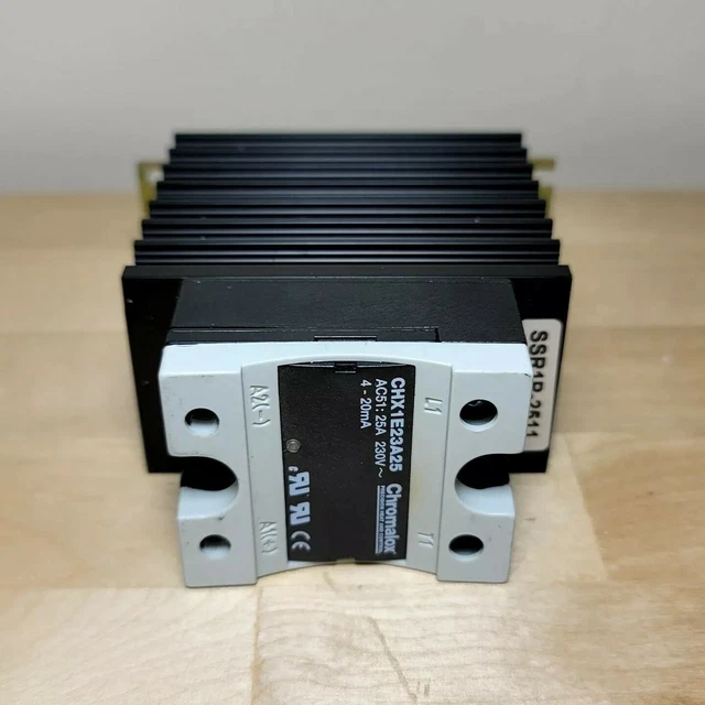 CHROMALOX CHX1E23A25 SSR Power Controller 25A 230V 4-20mA EUR 270,41 ...