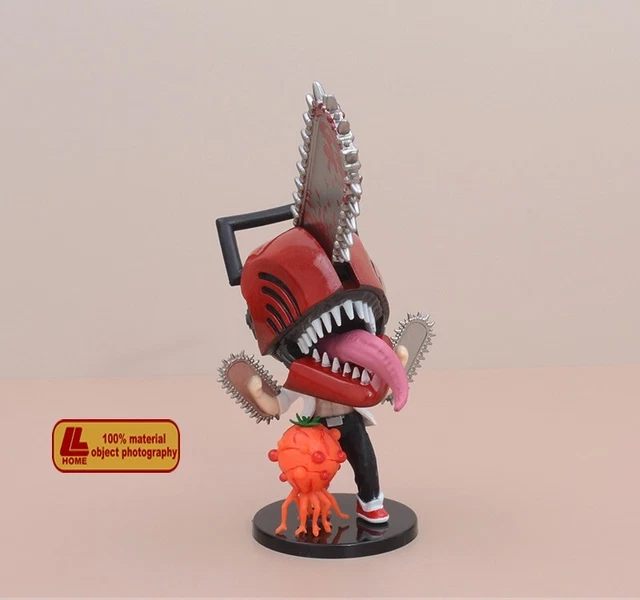 ANIME CHAINSAW MAN pet dog Pochita & Denji PVC Action Figure Statue Toy