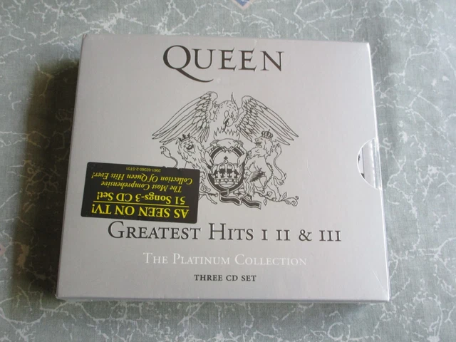 QUEEN GREATEST HITS I II and III (1 2 3) BRAND NEW CD (Free Shipping ...