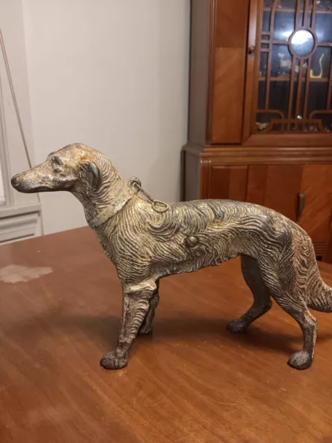 Hubley Whipet Dog Cast Iron Doorstop