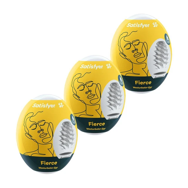 3 ovetti per la masturbazione maschile satisfyer masturbator egg fierce
