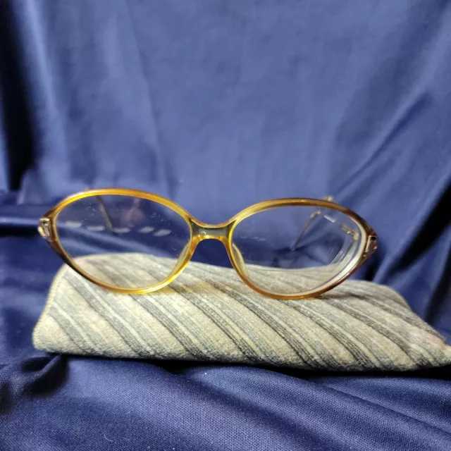 Vintage Glasses Full Rim Eyeglass Frames Retro Oval Women Optical Safilo