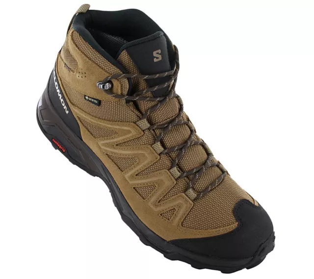 NUEVO Salomon X Ward Leather Mid GTX - GORE-TEX - 471818 zapatos zapatillas