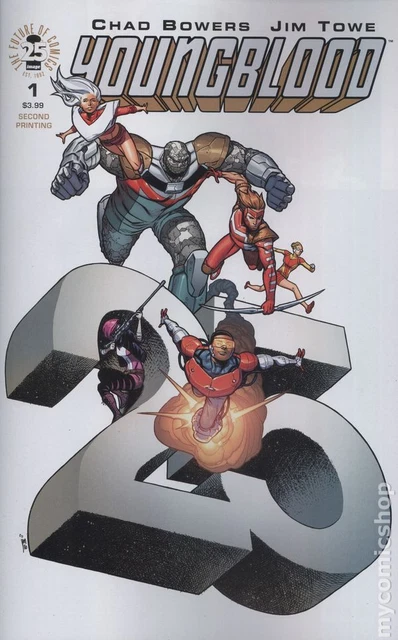 Youngblood 1F Towe Variant 2nd Printing VF 2017 Stock Image