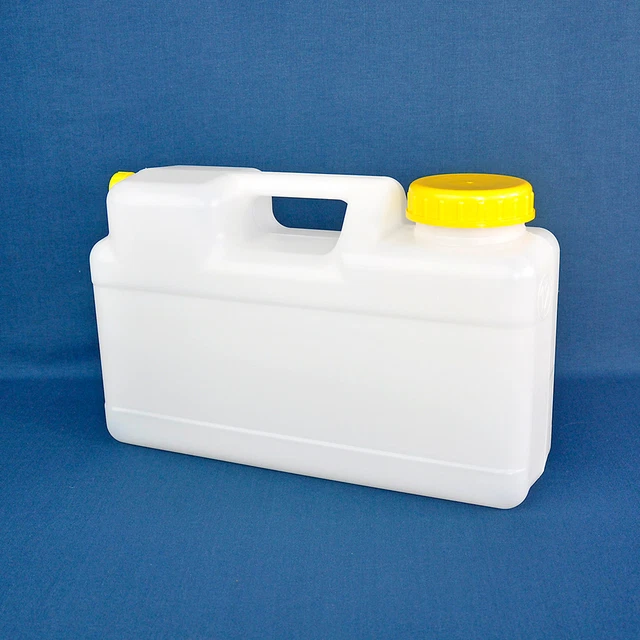 Raumsparkanister 12L inkl. Deckel und Ventilkappe Kanister Wasstank Abwassertank