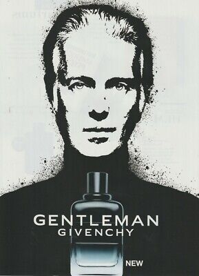 Publicité Advertising 089  2013  parfum Gentleman Only Givenchy & Simon  Baker * 