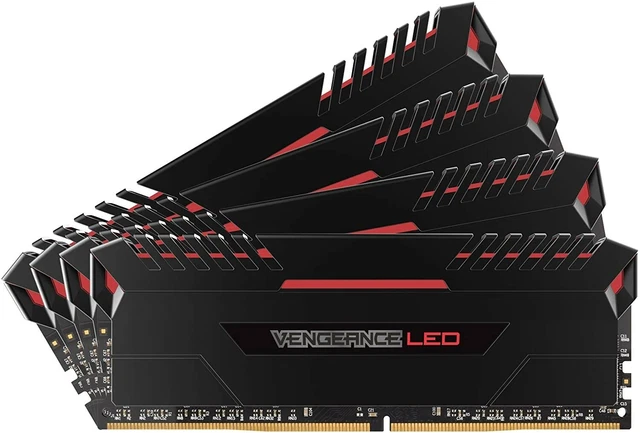 Corsair Vengeance LED 32 Go (4x8 Go) 3000 MHz DDR4 DRAM