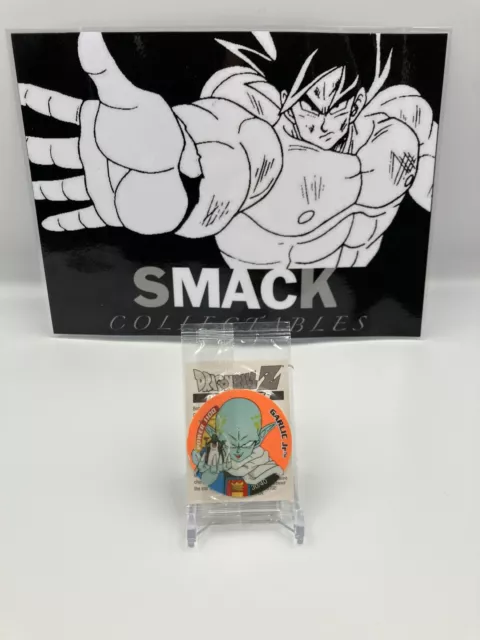 DBZ DragonBall Z SEALED Fluro tazo dizk Series 1 # 30/40 Garlic Jr