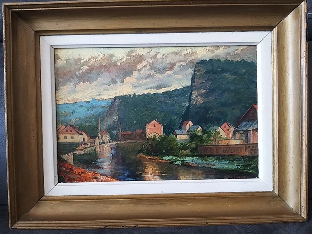 TABLEAU ANCIEN XIXÈM? Signé 