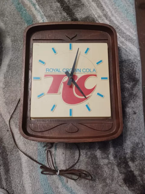 Vintage RC Cola Clock