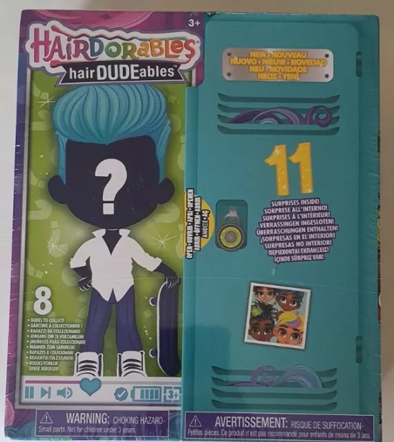 New & Boxed Hairdorables Dudes Hairdudeables Surprise Doll