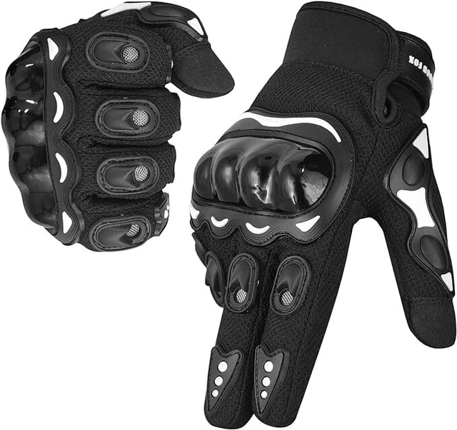 WESTWOOD FOX Guanti da moto per uomini e donne, guanti da moto con touchscreen a