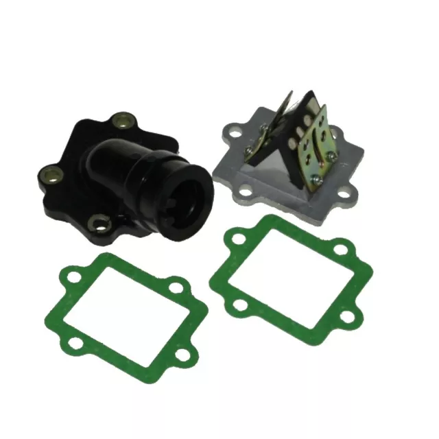 Ansaugstutzen Membranblock Set für Aprilia SR 50 LC Stealth MZ Bj 1997-1999