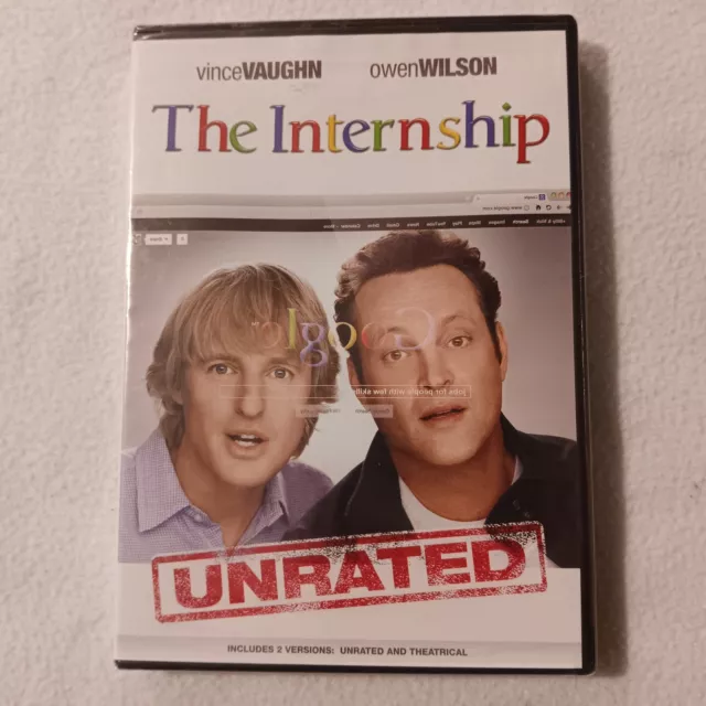 The Internship (DVD, 2013) New Sealed Movie Comedy Owen Wilson Vince Vaughn Film