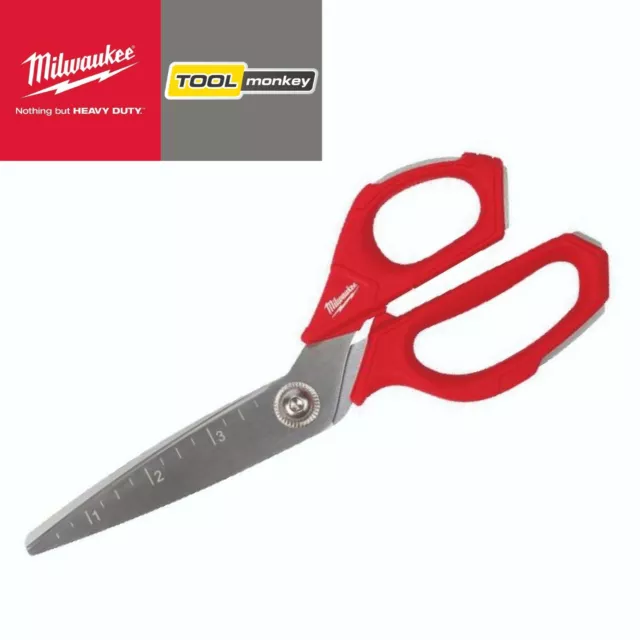 Milwaukee 4932479409 Straight Jobsite Scissors