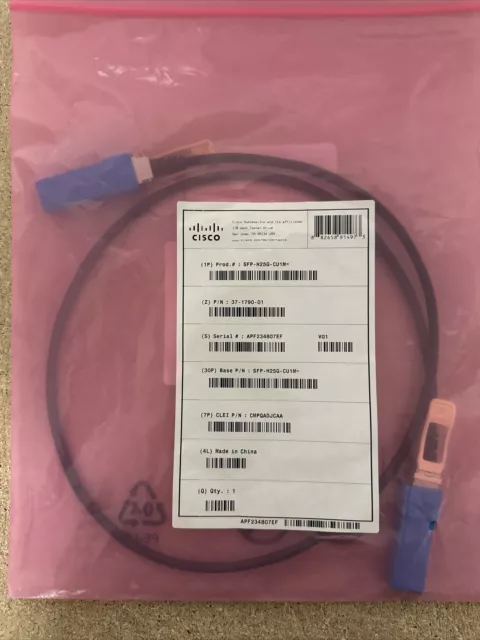 Originale Cisco SFP-H25G-CU1M