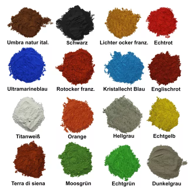 Deckende Farbpigmente / Farbpulver | HP-FD | einfärben Epoxi Polyester PUR Harze 2