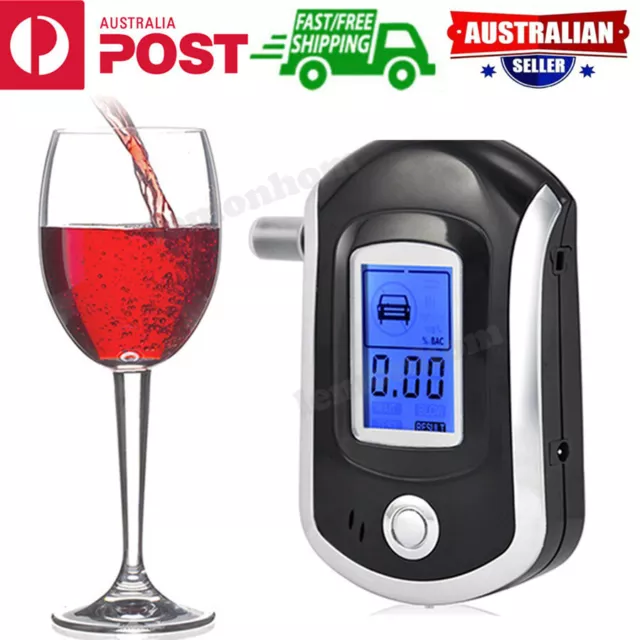 Digital Alcohol Breathalyser Personal Breath Breathtester LCD Tester