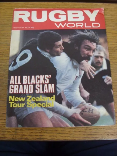 Feb-79 Rugby World Magazine: Volume 19 Number 02 - All Blacks Grand Slam - New Z