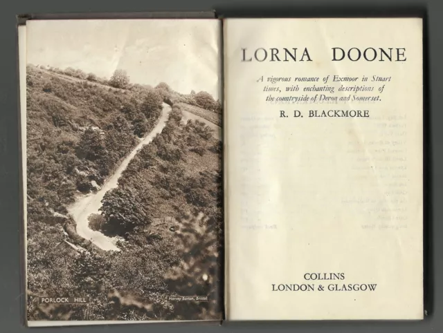 LORNA DOONE by R D Blackmore (Collins HB, c. 1920's)
