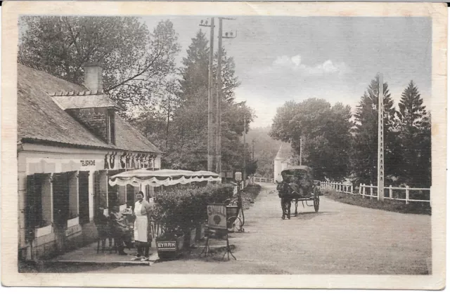 59 - CPA SAINS-DU-NORD - La Route du Pont de Sains - Edit. J. Mercier
