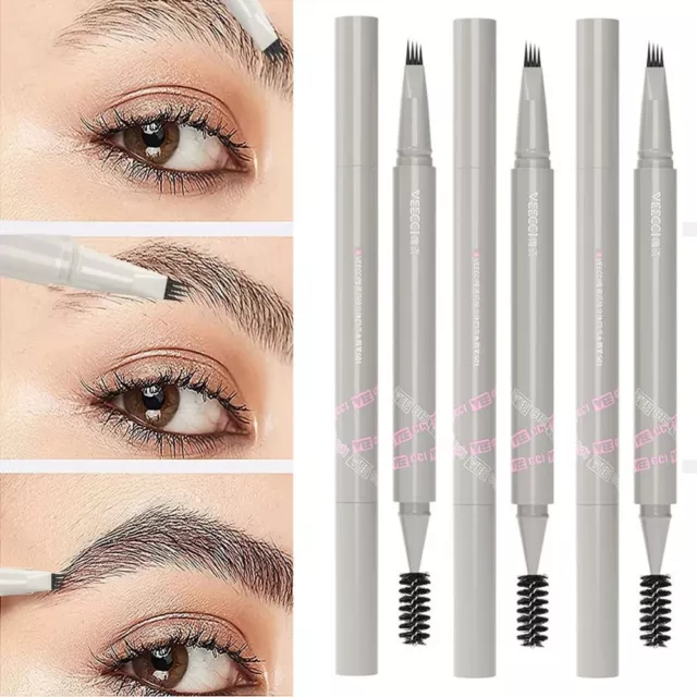 4-Tip Eyebrow Pen 4 Tip Brow Pencil Quad-Tip Eyebrow Pens