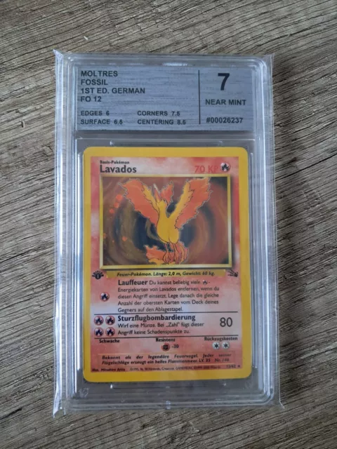 Pokemon Karte Lavados 1 Edition Holo