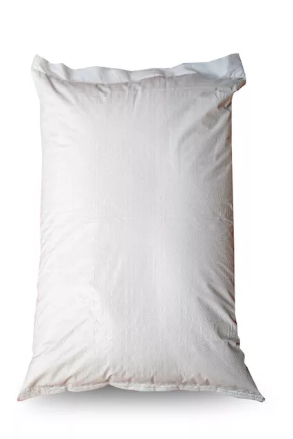 Pack of 100 - 56 x 91 cm White Woven Polypropylene / Feedbags / Clothing / Sacks