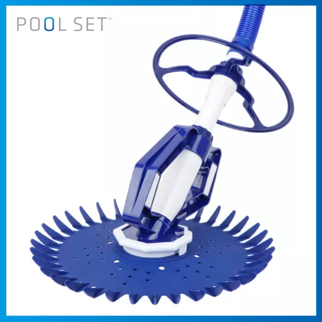 Pool Set Swimming Pool Cleaner Floor Climb Wall Automatic Vacuum Auto Pool