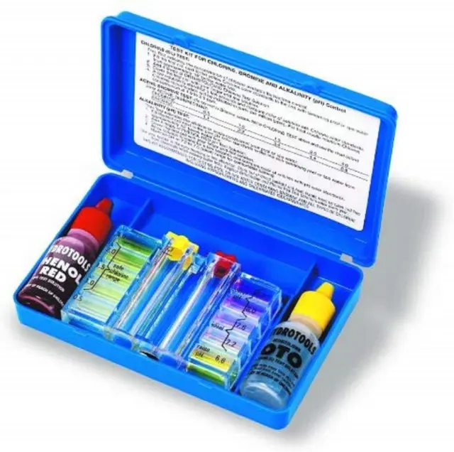 HydroTools by Swimline Deluxe Two-Way Pool Test Kit