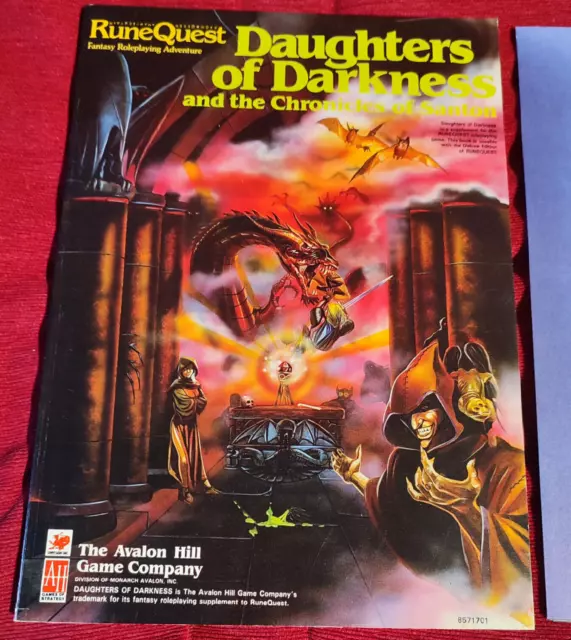 RuneQuest - Daughter of Darkness and the Chronicles of Santon 2