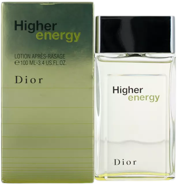 Higher Energy By Christian Dior For Men After Shave Splash 3.4oz Shopworn New