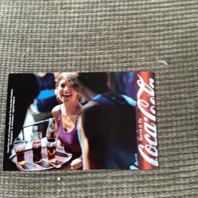 Carte Postale Publicitaire Coca Cola